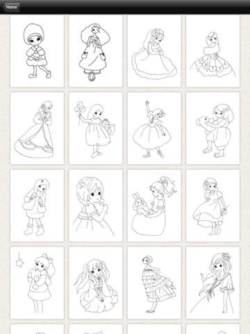 Doll Color: Princess Coloring